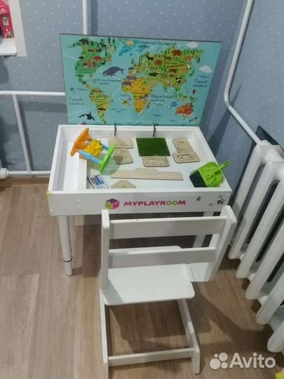 Световая песочница стол myplayroom