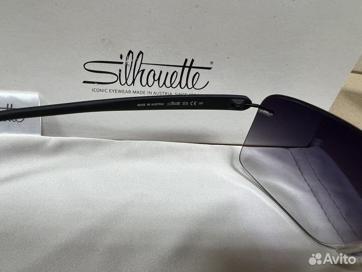 Солнечные очки мужские Silhouette