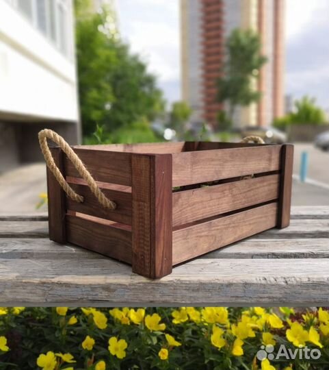 Ящики из дерева