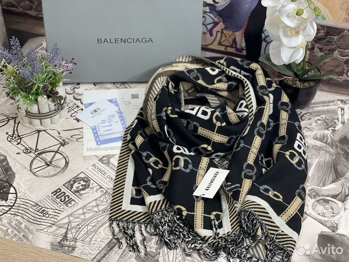 Шарф палантин кашемир Dior Fendi