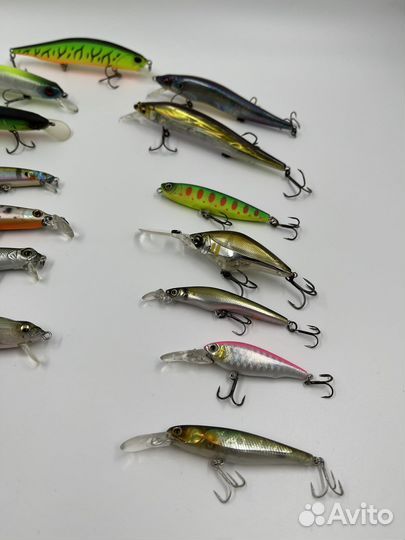 Воблеры megabass, Jackall, zipbaits