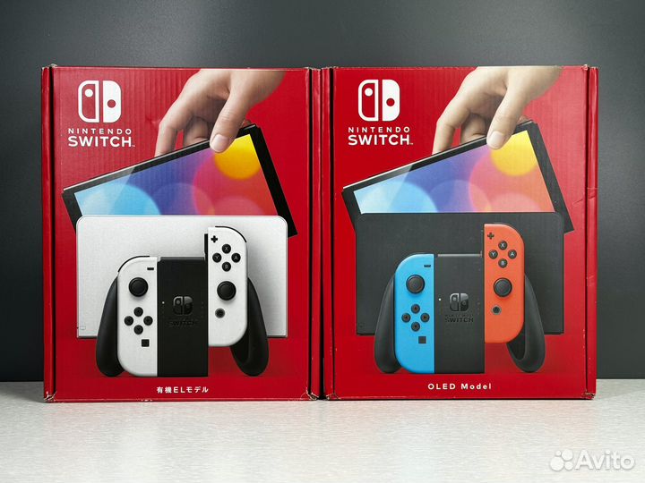 Оригинальная Nintendo Switch Oled 64GB лицензия