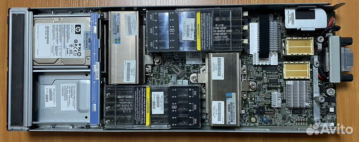 Blade сервер HP BL460c G7 2xXeon 5650, 96Gb