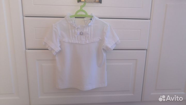 Блузка для девочки школьная