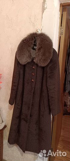 Пальто женское,Лама