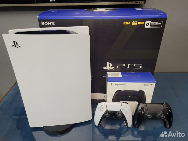 Sony playstation 5 digital edition 2 геймпада