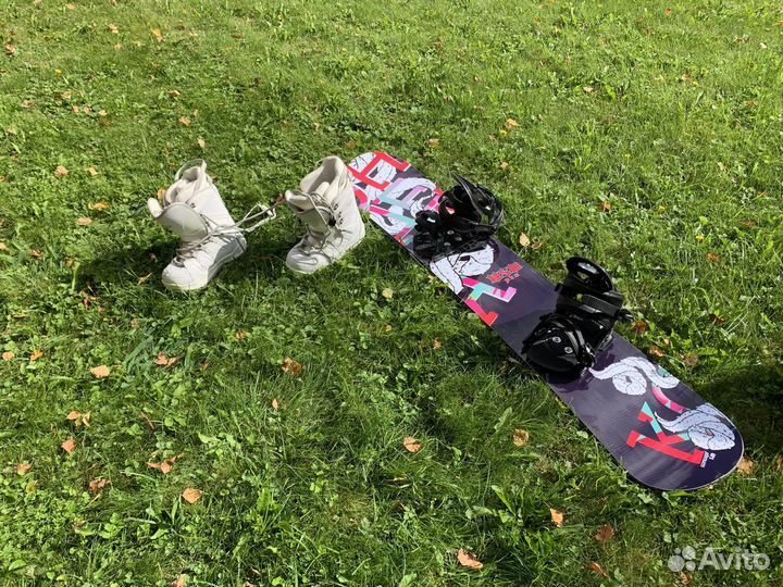 Сноуборд комплект женский