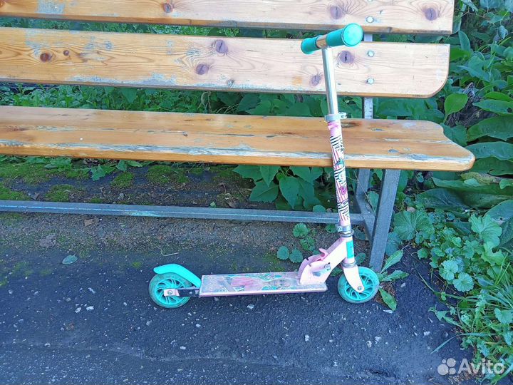 Самокат детский двухколесный бу