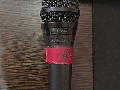 Микрофон проводной shure PGA 57