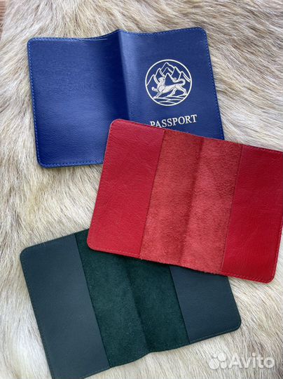 Обложка для паспорта кожа