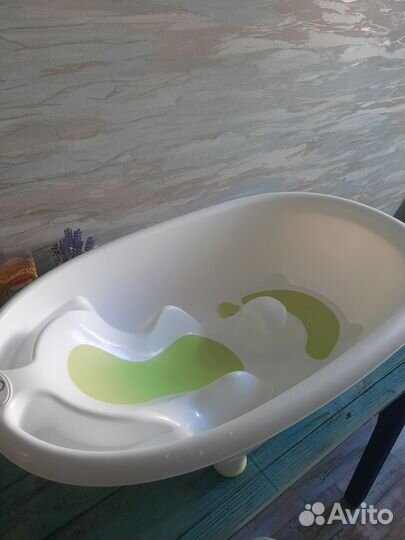 Детская ванночка для купания с горкой