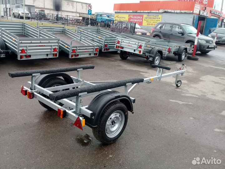 Лодочный прицеп мзса 81771С.012 без кронш. леб. Е