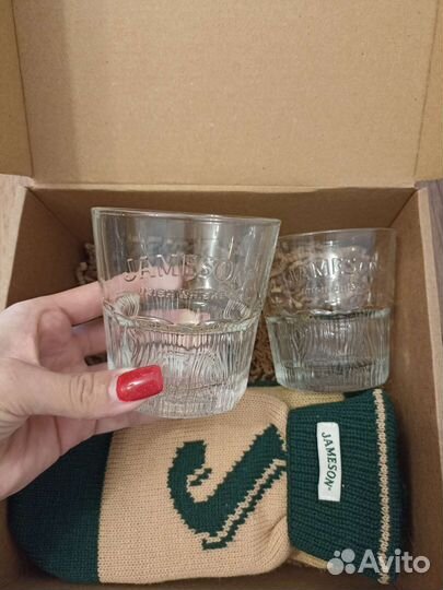 Jameson подарочный набор, варежки, стаканы