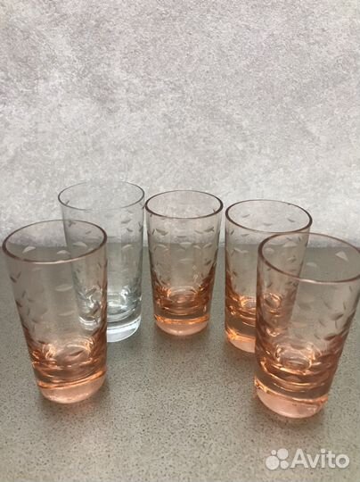 Набор рюмок времен СССР
