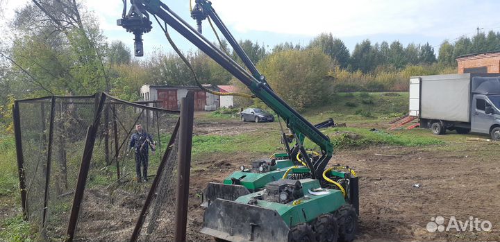 Винтовые сваи Монтаж