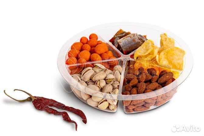 Контейнер пищевой лоток на 5 секций пр-TD-185 С5