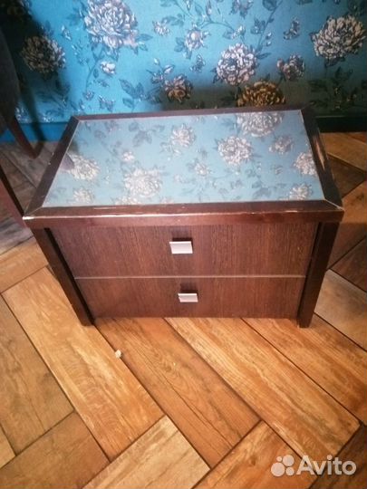 Тумба прикроватная венге