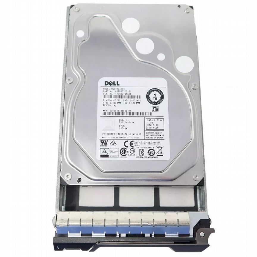 [3C46W] Жесткий Диск Dell 1tb Sata3 3,5" Hdd 3c46w