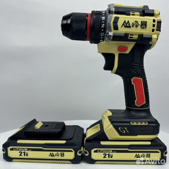 Шуруповерт аккумуляторный бесщеточный 21-10