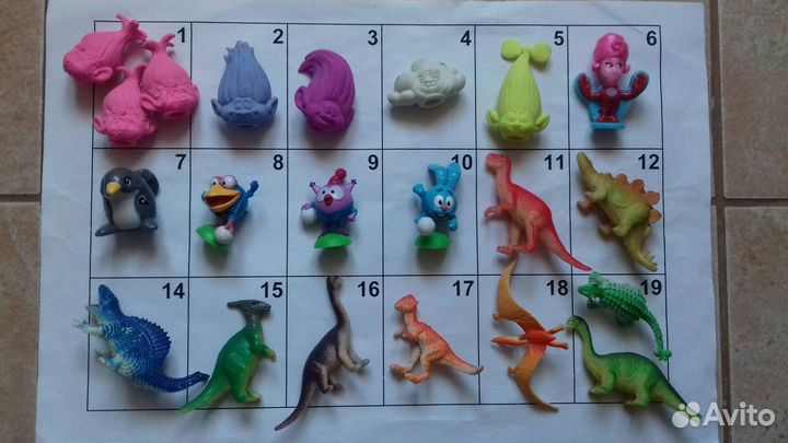 Киндер сюрприз киндеры игрушки 30