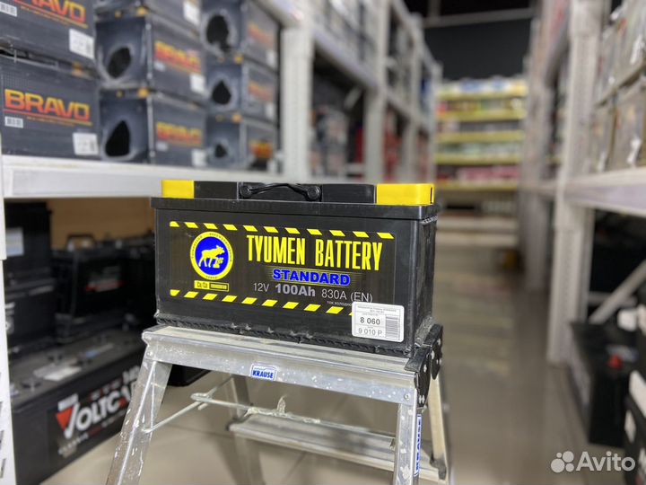 Аккумулятор Tyumen Battery 100 ah 830 A