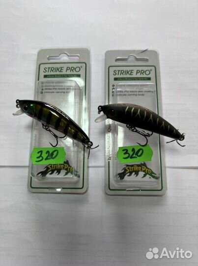 Воблера Strike Pro Mustang Minnow 60 MG-002A(F)
