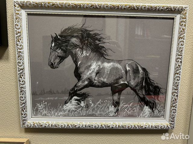 Картина с лошадьми