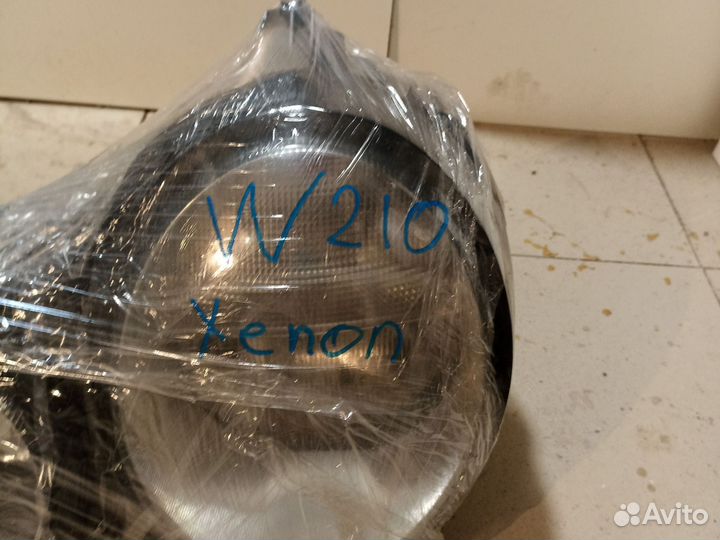 Фара левая mercedes w210 ксенон