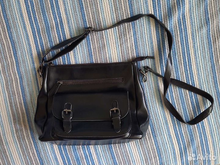 Сумка женская натуральная кожа бу