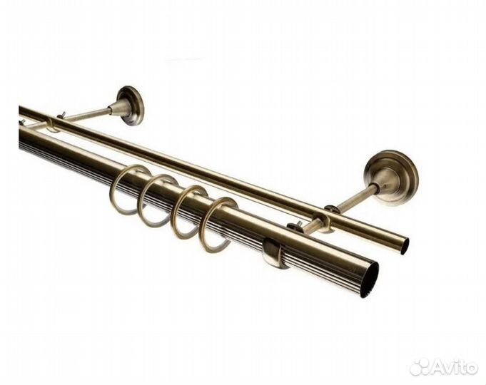 Карниз двухрядный