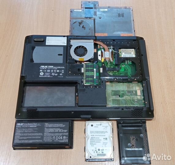 Ноутбук asus X50N/AMD Athlon 64X2/TK-55/2 Г/160