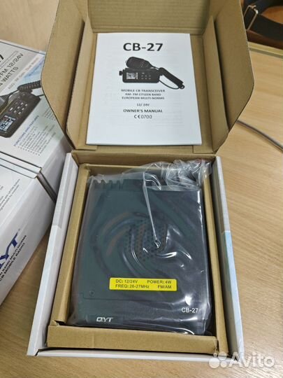 Автомобильная рация QYT CB-27 дальнобойщики