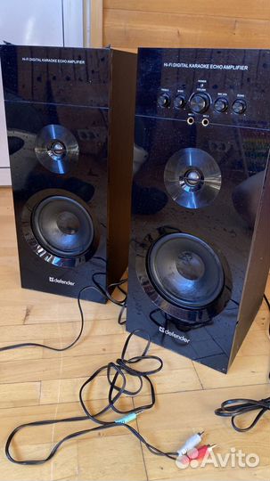 Колонки Defender 55 с функцией караоке