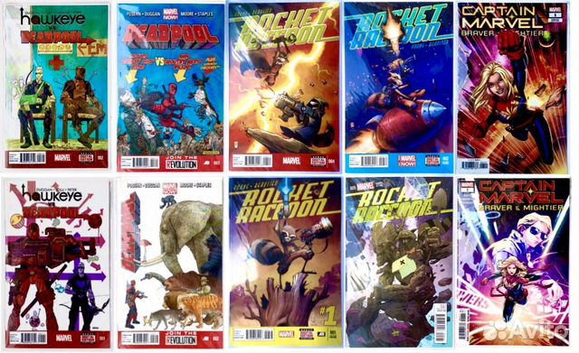 Комиксы Marvel синглы