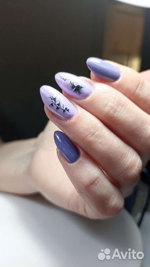 Маникюр с покрытием гель лак