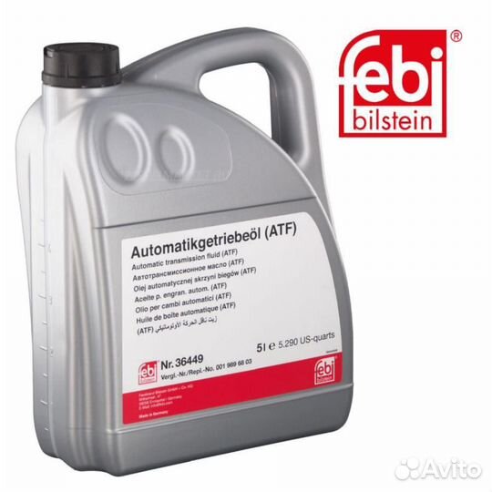 Febi 36449 ATF 134, MB 236.14 5л (авт. транс. полу