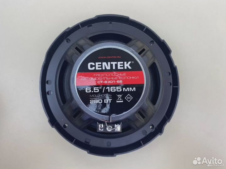 Автоакустика задняя Centek CT-8301-65