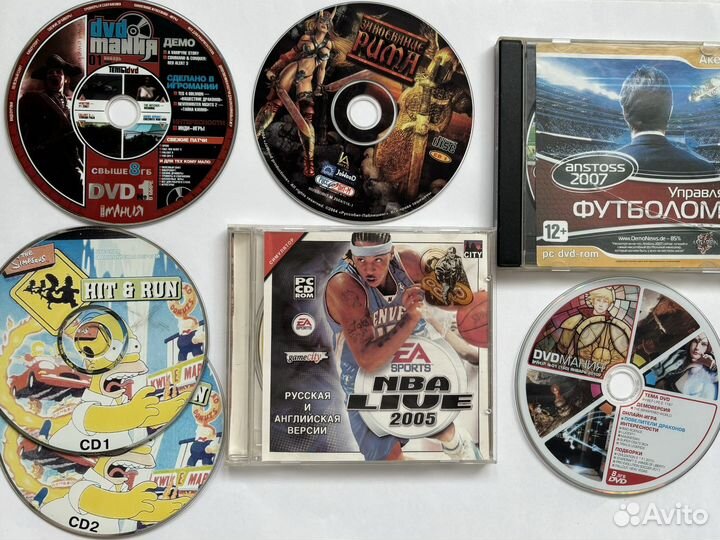 Компьютерные игры диски для пк