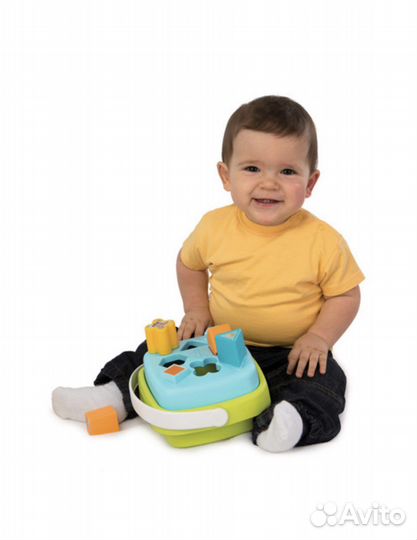 Сортер-корзинка Cotoons голубой Smoby