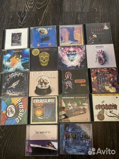 Erasure Фирменные CD диски