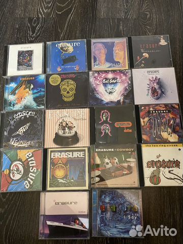 Erasure Фирменные CD диски
