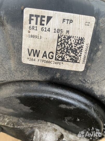 Усилитель тормозов вакуумный Volkswagen Polo седан