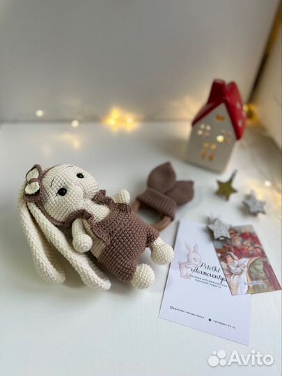 Вязаные игрушки ручной работы