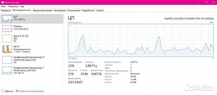 Ноутбук lenovo IdeaPad L340 17IRH Gaming