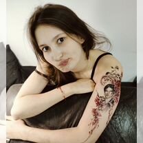 Нежные и изящные тату для девушек и женщин, Астрахань