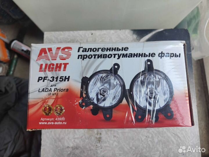 Противотуманные фары галогенные LADA Priora