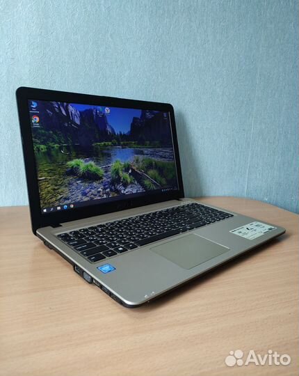 Матовый Asus/ 4ядра/ DDR3L/SSD накопитель/хор. акб