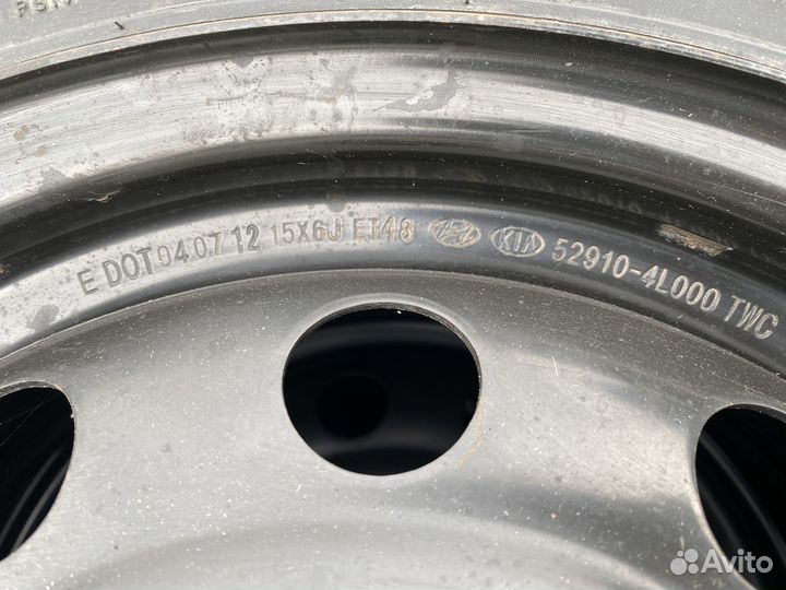 Штамповки 4x100 nokian nordman 4 185/65 R15