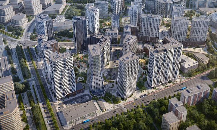 3-к. квартира, 89,3 м², 4/26 эт.