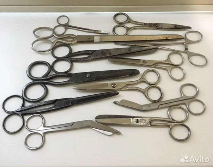 Ножницы Лот из 12 старых ножниц